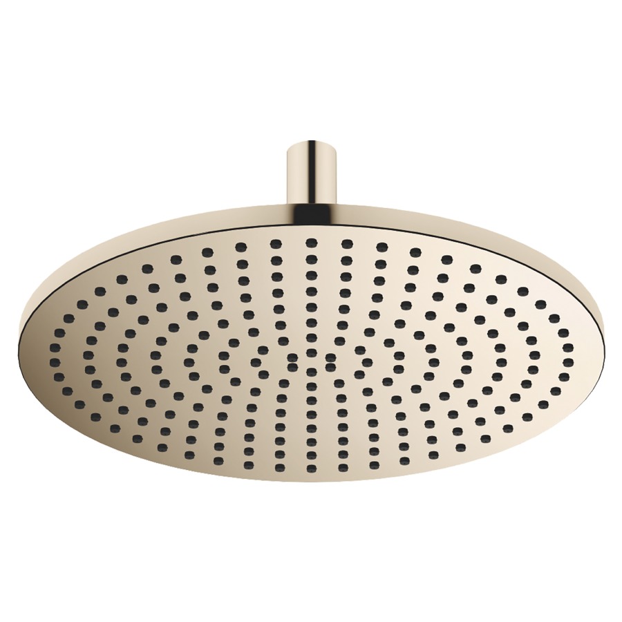 Deckenbrause DORNBRACHT
A 165 mm, D 400 mm, 1/2"
Antikalk-System
Rosette D 60 mm
Durchflussmenge 14 l/min