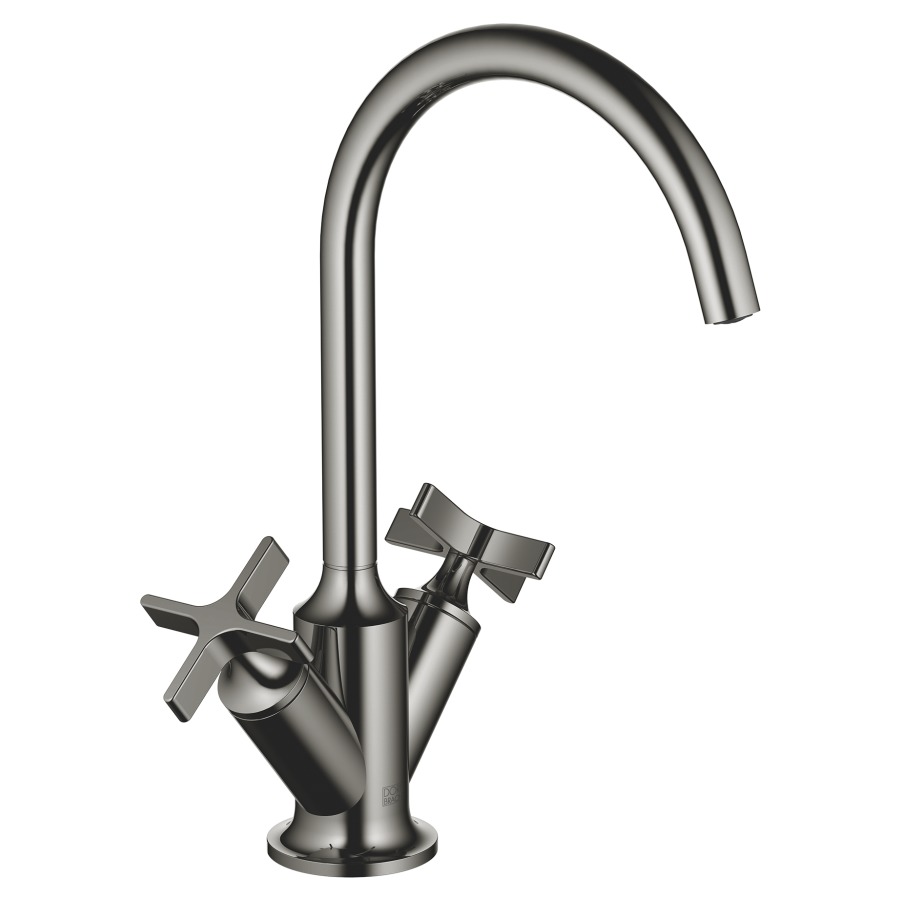 Batterie de lavabo VAIA
S 167 mm, goulot orientable
360°, H jusqu'à aératuer
221 mm, vidage excentrique
débit 5,7 l/min.
groupe acoustique I