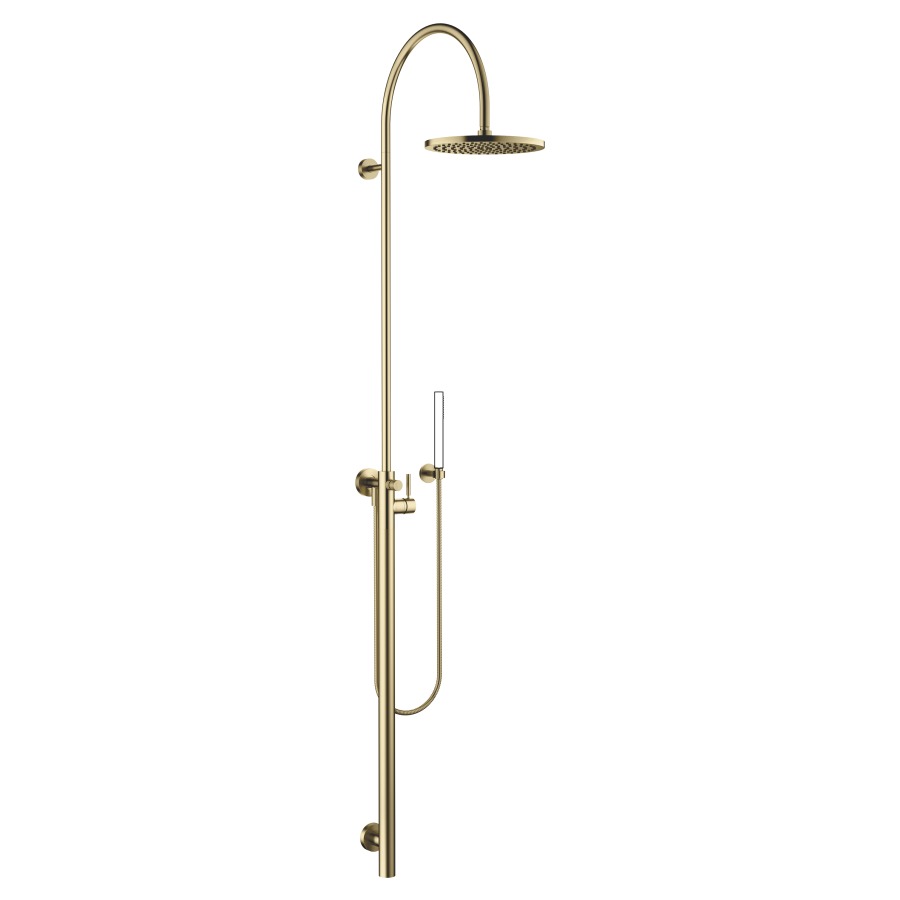 Système de douche DORNBRACHT
Flow Reduce, H 228 cm
mélangeur monocommande
inverseur, pomme de douche
D 300 mm, S 450 mm, système
anticalcaire, tuyau 150 cm
sans douche à main
débit 9 l/min.
sans corps à encastrer 751 037