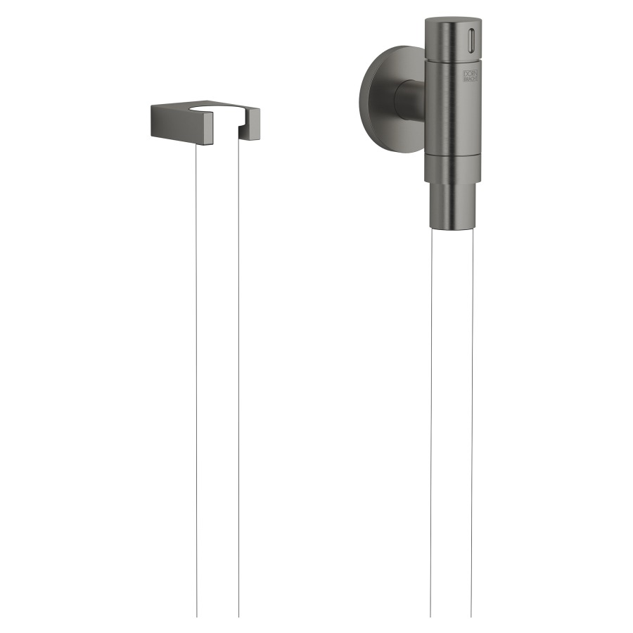 Coude de raccordement mural
WATERTUBE Kneipp
1/2", rosace D 70 mm
support, raccordement de tuyau
M33, sans tuyau, débit
15 l/min.