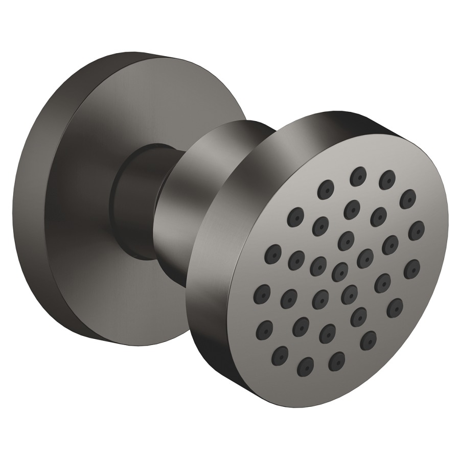Douche latérale DORNBRACHT
1/2", à rotule
rosace D 55 mm
sans réglage du débit
débit 7 l/min.