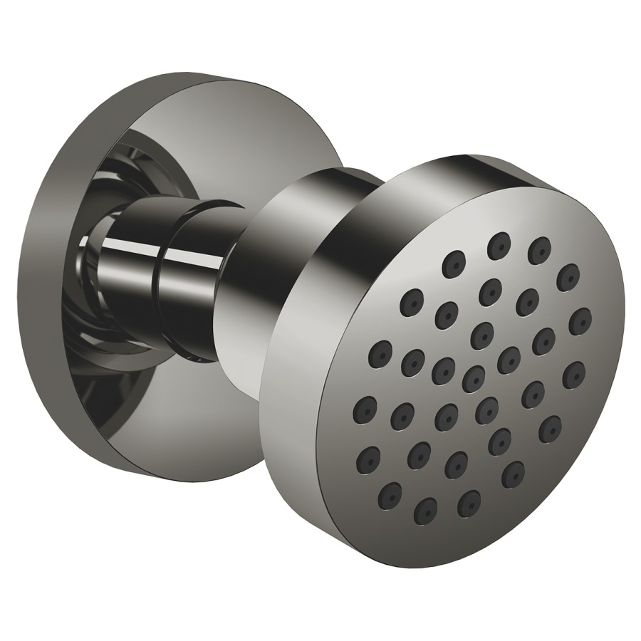 Douche latérale DORNBRACHT
1/2", à rotule
rosace D 55 mm
sans réglage du débit
débit 7 l/min.
