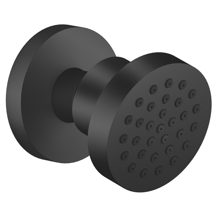 Douche latérale DORNBRACHT
1/2", à rotule
rosace D 55 mm
sans réglage du débit
débit 7 l/min.