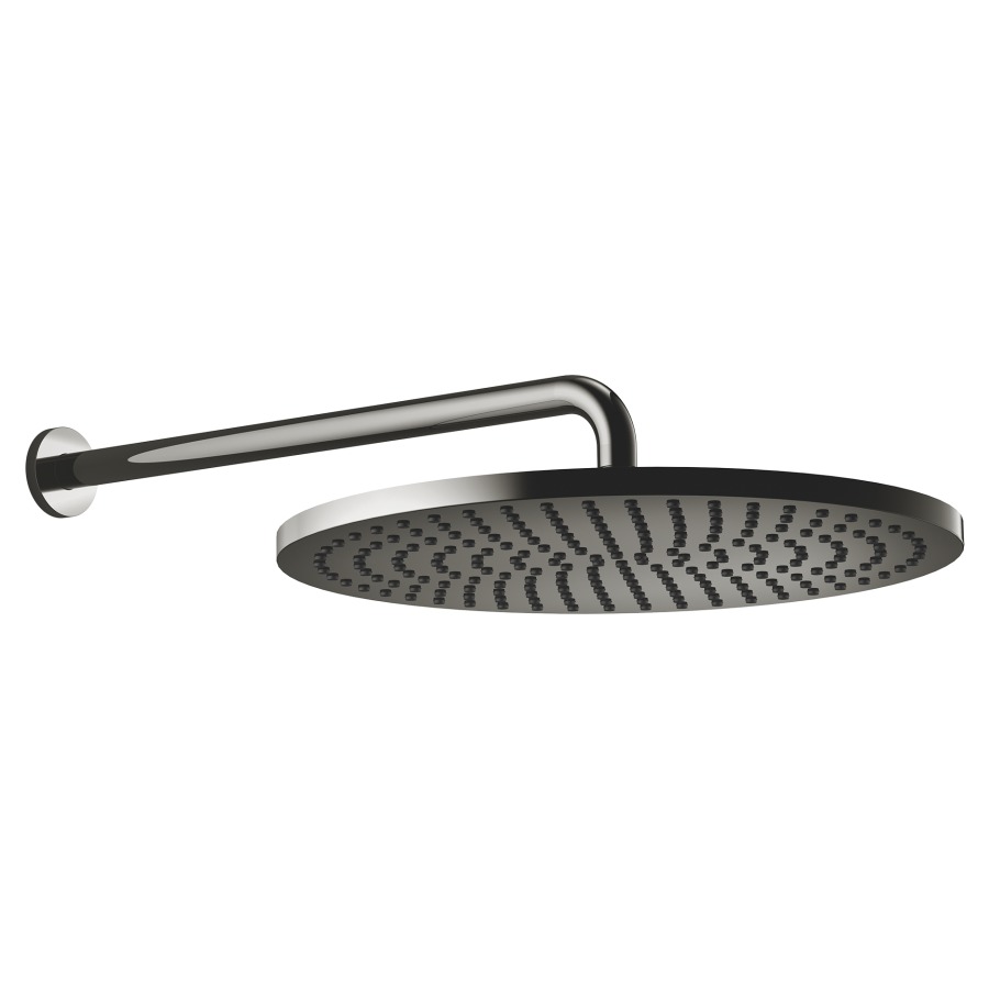 Douche murale DORNBRACHT
FlowReduce, S 450 mm
D 400 mm, 1/2", système
anticalcaire, rosace D 60 mm
débit 12 l/min.