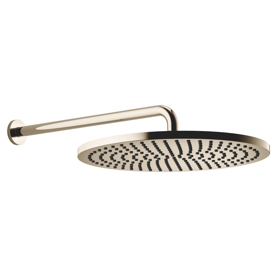 Douche murale DORNBRACHT
FlowReduce, S 450 mm
D 400 mm, 1/2", système
anticalcaire, rosace D 60 mm
débit 12 l/min.