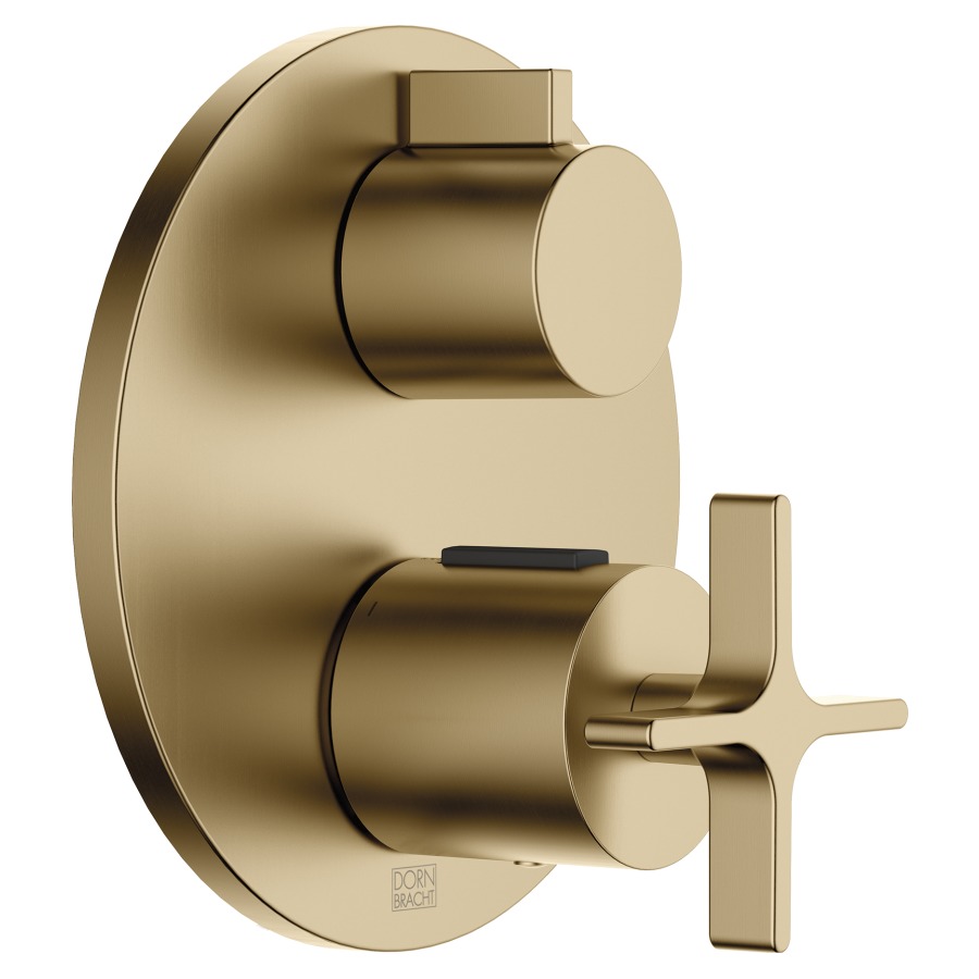 Thermostat VAIA UP
set de montage final
avec réglage de quantité
à 1 voie, plaque de recouvre-
ment D 150 mm, sans corps
à encastrer 751 018/019