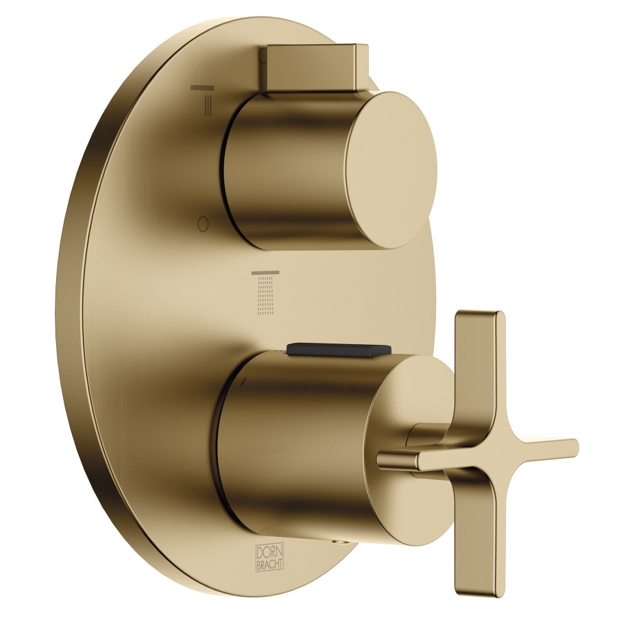 Thermostat VAIA UP
set de montage final
avec réglage de quantité
à 3 voies, plaque de recouvre-
ment D 150 mm, sans corps
à encastrer 751 104/105