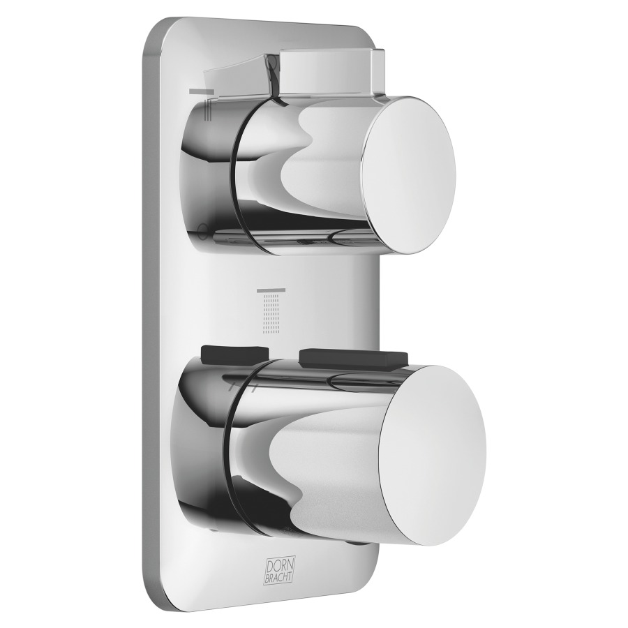 Thermostat LISSÉ UP
set de montage final
avec réglage de quantité
à 3 voies, plaque de recouvre-
ment 150 x 90 mm, sans corps
à encastrer 751 104/105