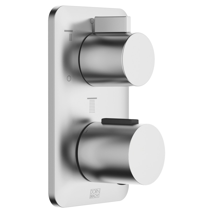 Thermostat LISSÉ UP
set de montage final
avec réglage de quantité
à 3 voies, plaque de recouvre-
ment 150 x 90 mm, sans corps
à encastrer 751 104/105