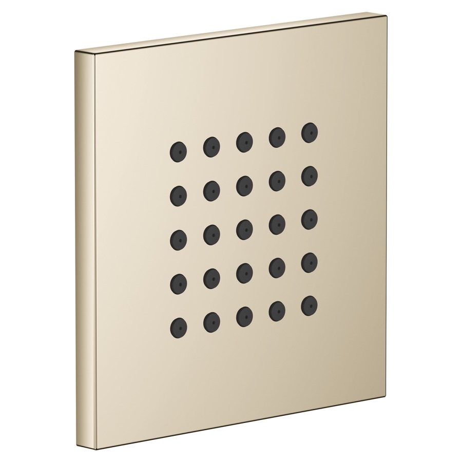 Douche latérale WATER POINTS
UP, Horizontal Rain
120 x 120 mm, système
anticalcaire, débit 9 l/min.
sans corps à encastrer
751 044
