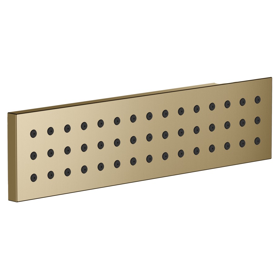 Douche latérale WATER BAR UP
Horizontal Rain, 1/2"
240 x 60 mm, système
anticalcaire, débit 9 l/min.
sans corps à encastrer
751 065