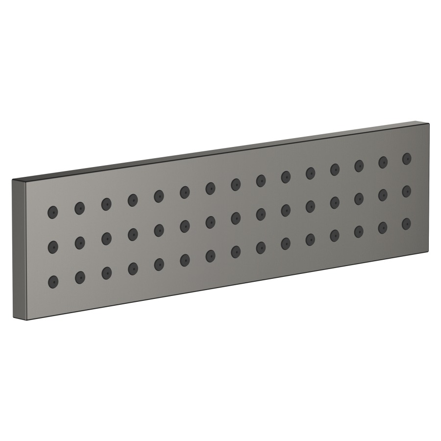 Douche latérale WATER BAR UP
Horizontal Rain, 1/2"
240 x 60 mm, système
anticalcaire, débit 9 l/min.
sans corps à encastrer
751 065