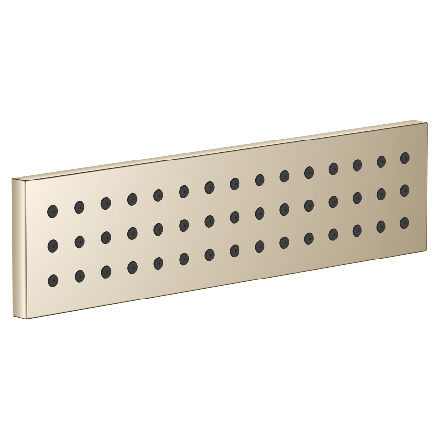 Douche latérale WATER BAR UP
Horizontal Rain, 1/2"
240 x 60 mm, système
anticalcaire, débit 9 l/min.
sans corps à encastrer
751 065