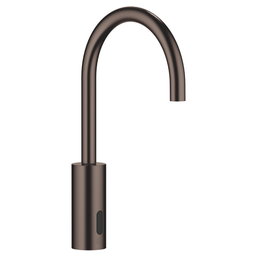 Mélangeur de lavabo META
S 165 mm, goulot fixe
température réglage par boîte
sous évier, système
infrarouge, fonctionnement
sur piles ou sur secteur
H jusqu'à aérateur 199 mm
sans vidage, débit 5,7 l/min.