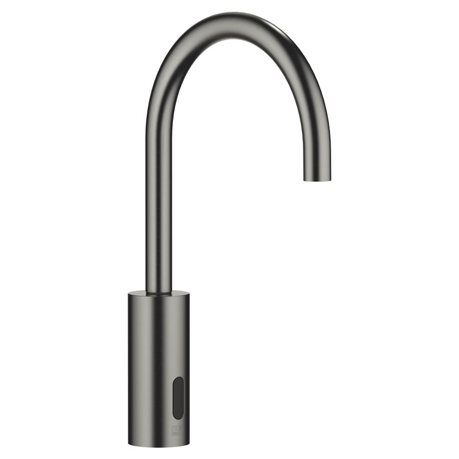 Mélangeur de lavabo META
S 165 mm, goulot fixe
température réglage par boîte
sous évier, système
infrarouge, fonctionnement
sur piles ou sur secteur
H jusqu'à aérateur 199 mm
sans vidage, débit 5,7 l/min.