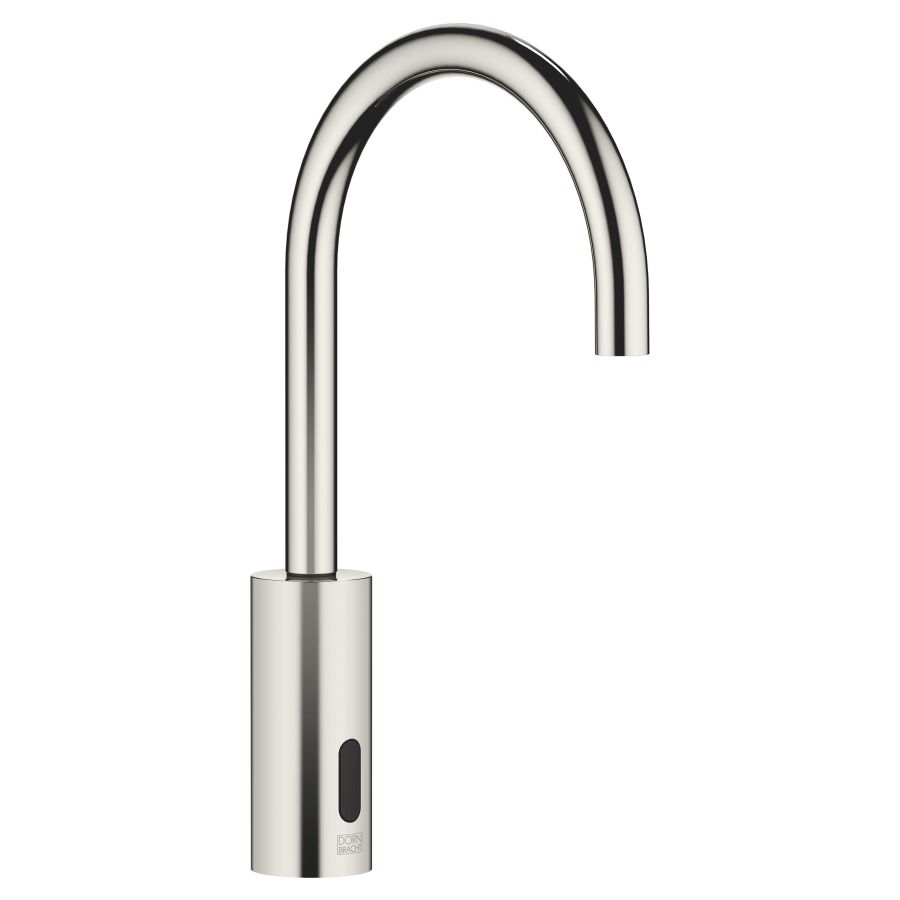 Mélangeur de lavabo META
S 165 mm, goulot fixe
température réglage par boîte
sous évier, système
infrarouge, fonctionnement
sur piles ou sur secteur
H jusqu'à aérateur 199 mm
sans vidage, débit 5,7 l/min.