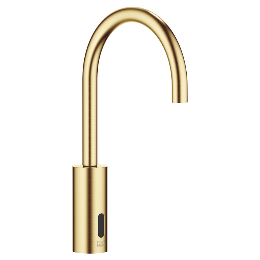 Mélangeur de lavabo META
S 165 mm, goulot fixe
température réglage par boîte
sous évier, système
infrarouge, fonctionnement
sur piles ou sur secteur
H jusqu'à aérateur 199 mm
sans vidage, débit 5,7 l/min.