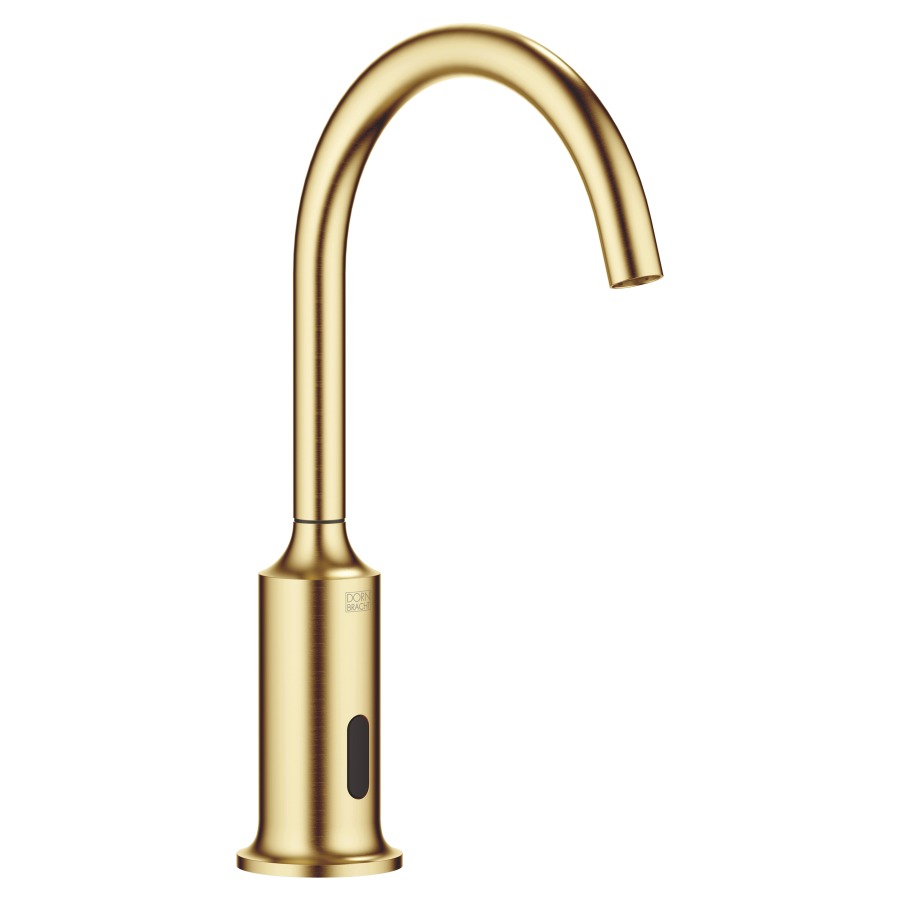 Mélangeur de lavabo VAIA
S 167 mm, goulot fixe
température réglage par boîte
sous évier, système
infrarouge, fonctionnement
sur piles ou sur secteur
H jusqu'à aérateur 221 mm
sans vidage, débit 5,7 l/min.