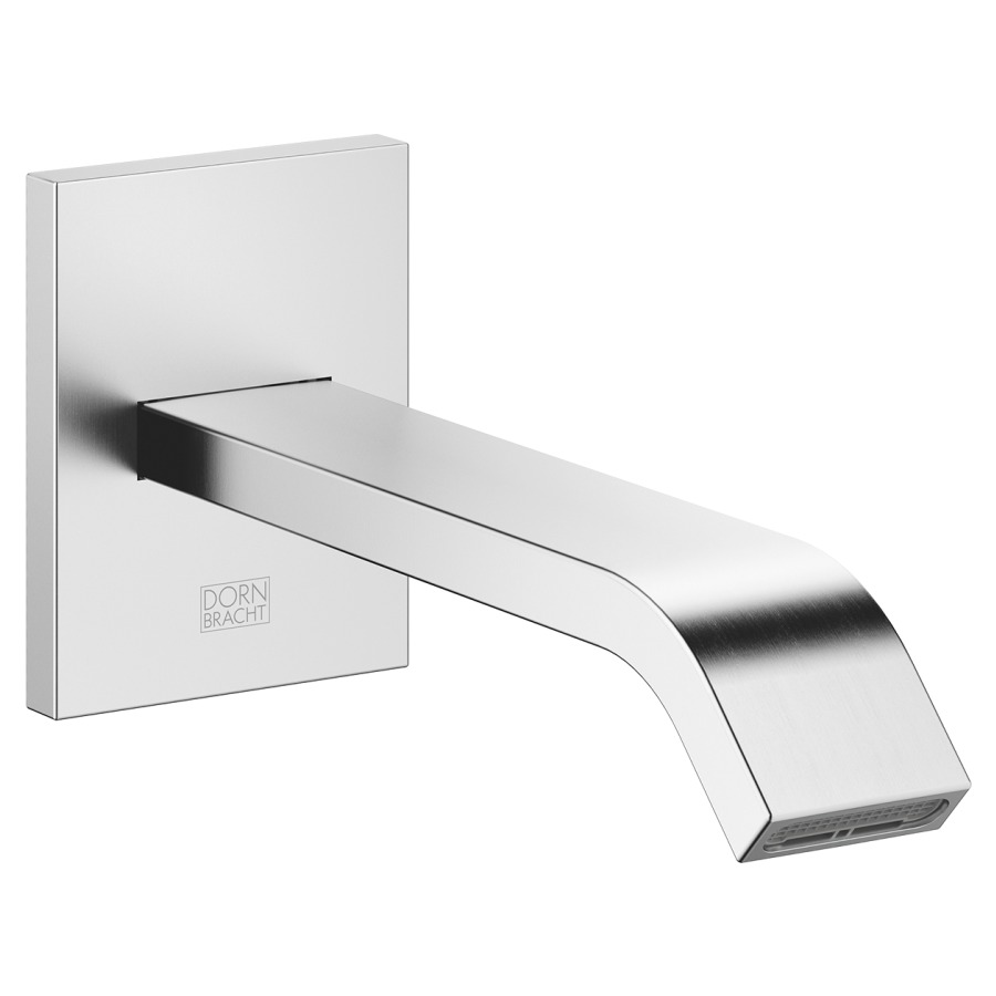 Goulot mural IMO
S 170 mm, goulot fixe
rosace 80 x 60 mm
H jusqu'à aérateur 176 mm
sans vidage, débit 4,6 l/min