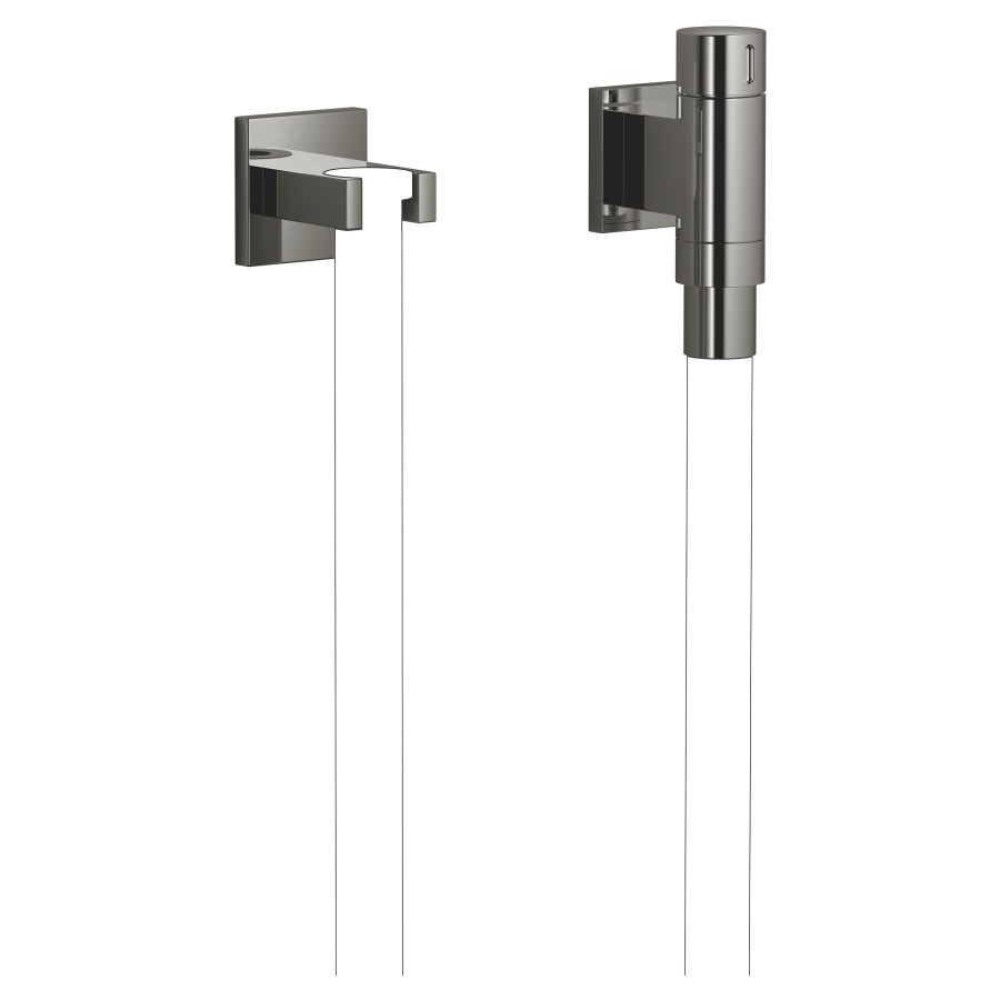 Coude de raccordement mural
WATERTUBE Kneipp
FlowReduce, 1/2", rosace
60 x 60 mm, support,
raccordement de tuyau M33
sans tuyau, débit 9 l/min.