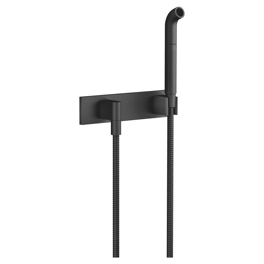 Garnit. de douche DORNBRACHT
tube pour jet d'eau
FlowReduce, tuyau de douche
125 cm, coude de raccordement
1/2", plaque de recouvrement
240 x 60 mm, débit 7 l/min.
groupe acoustique II