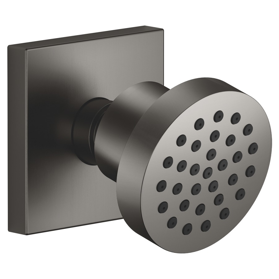 Douche latérale DORNBRACHT
Horizontal Rain, 1/2"
à rotule, rosace 60 x 60 mm
sans réglage du débit
système anticalcaire
débit 7 l/min.
groupe acoustique I