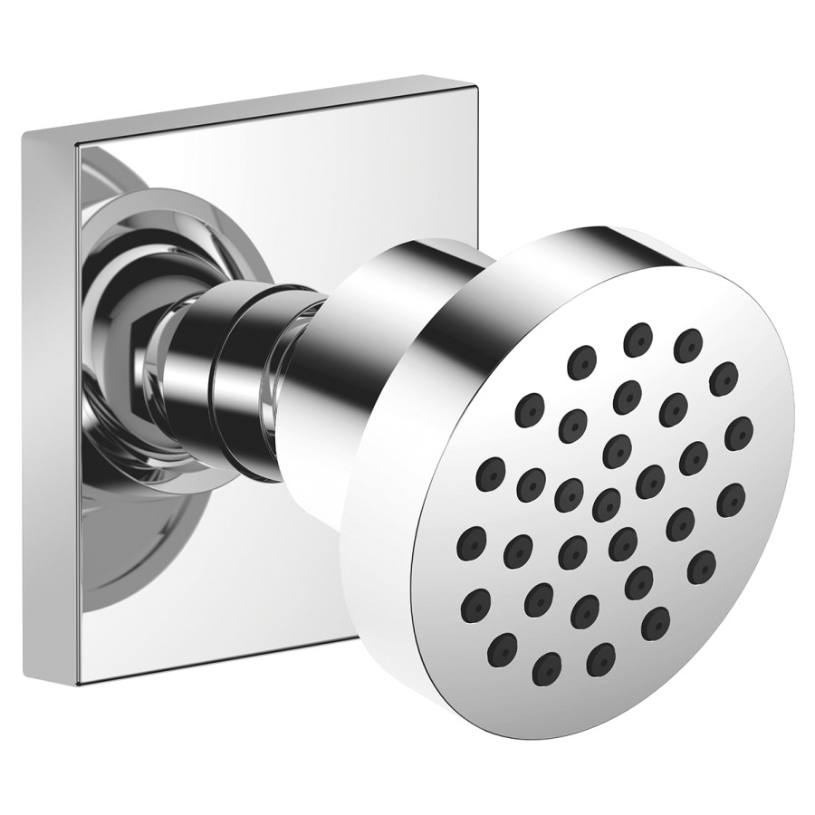 Douche latérale DORNBRACHT
Horizontal Rain, 1/2"
à rotule, rosace 60 x 60 mm
sans réglage du débit
système anticalcaire
débit 7 l/min.
groupe acoustique I