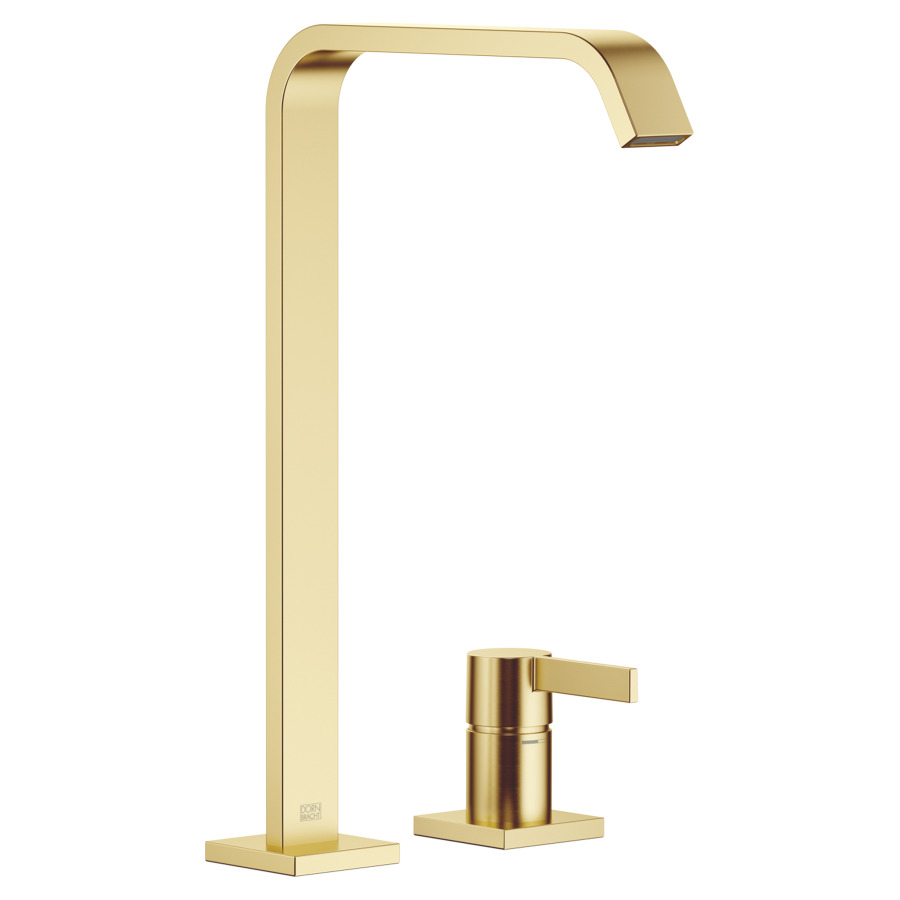 Mélangeur à 2 trous IMO
S 220 mm, goulot fixe
H jusqu'à aérateur 317 mm
rosaces séparées 60 x 60 mm
sans vidage, débit 4,6 l/min.