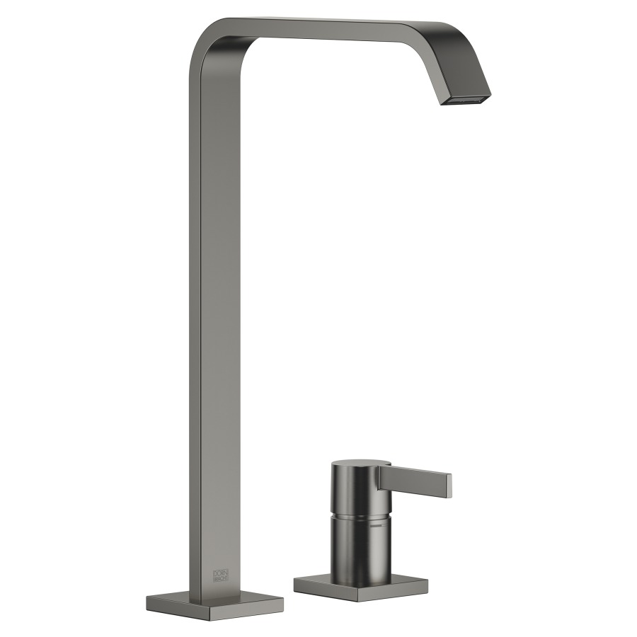 Mélangeur à 2 trous IMO
S 220 mm, goulot fixe
H jusqu'à aérateur 317 mm
rosaces séparées 60 x 60 mm
sans vidage, débit 4,6 l/min.