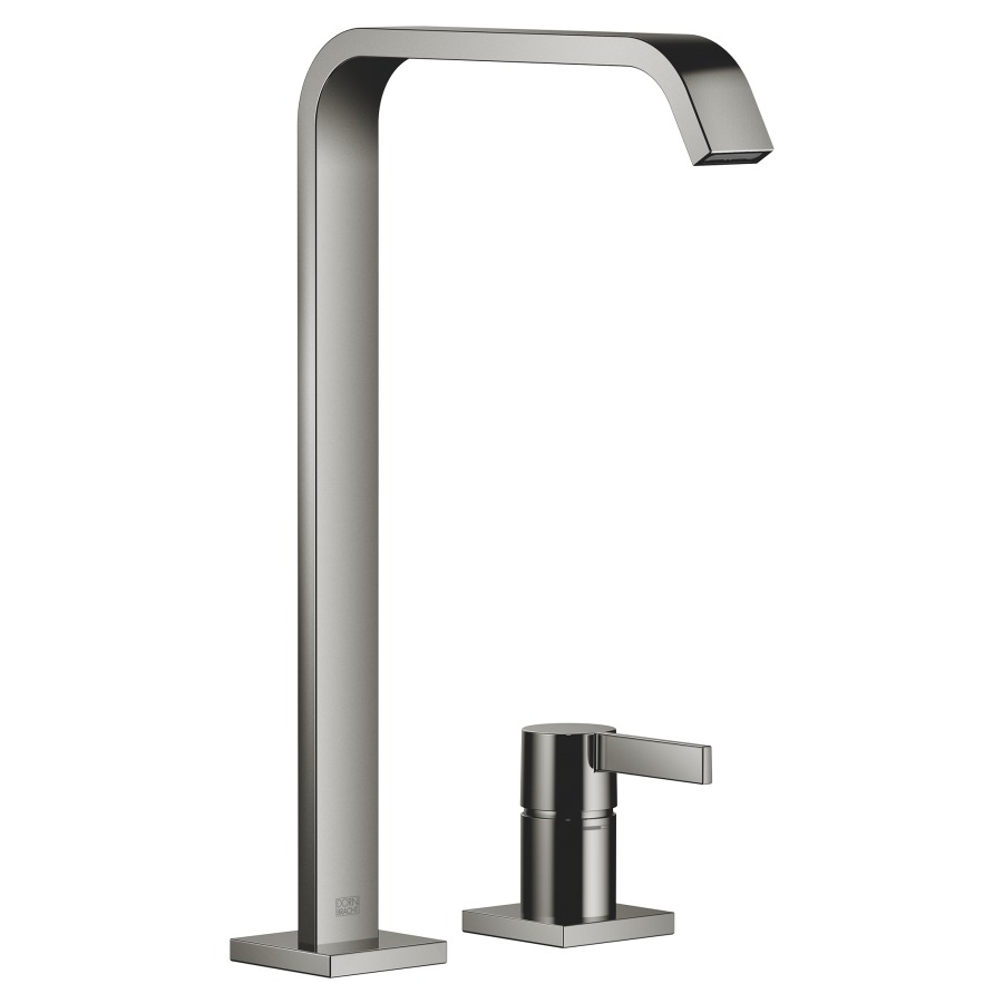 Mélangeur à 2 trous IMO
S 220 mm, goulot fixe
H jusqu'à aérateur 317 mm
rosaces séparées 60 x 60 mm
sans vidage, débit 4,6 l/min.