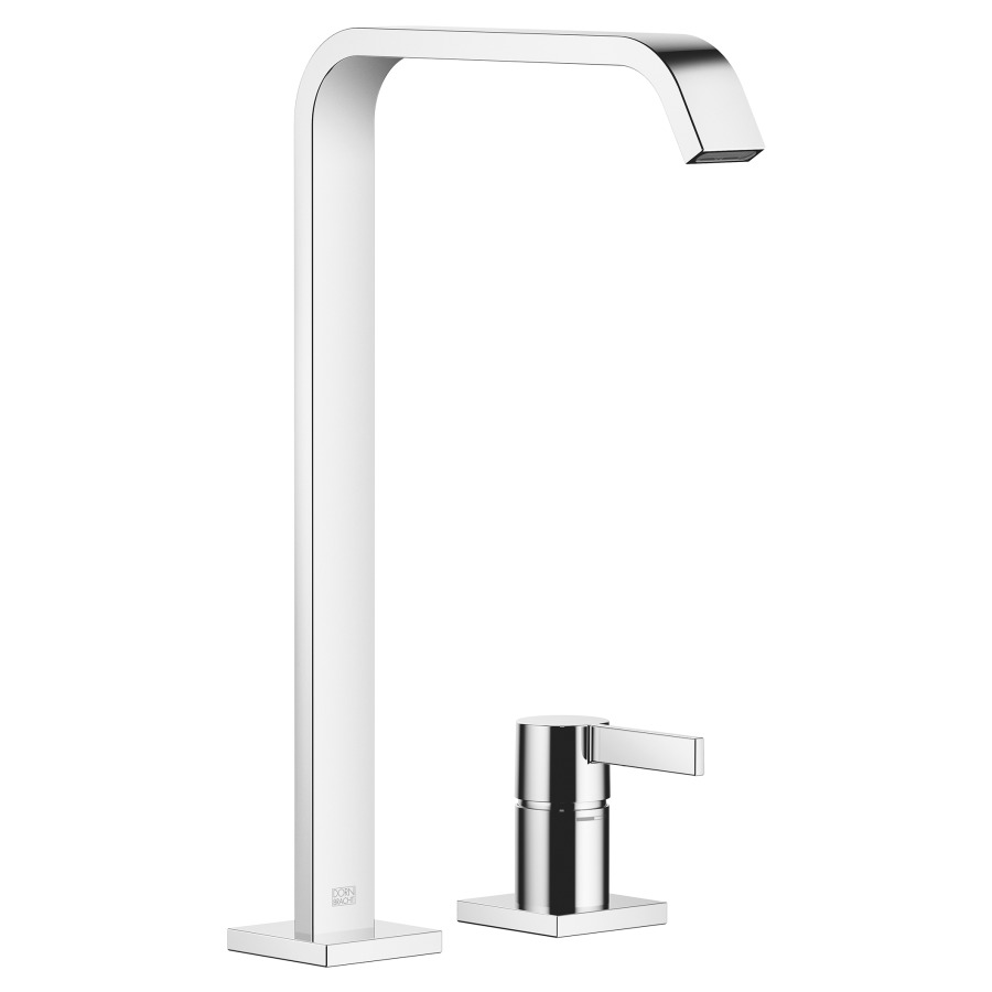Mélangeur à 2 trous IMO
S 220 mm, goulot fixe
H jusqu'à aérateur 317 mm
rosaces séparées 60 x 60 mm
sans vidage, débit 4,6 l/min.