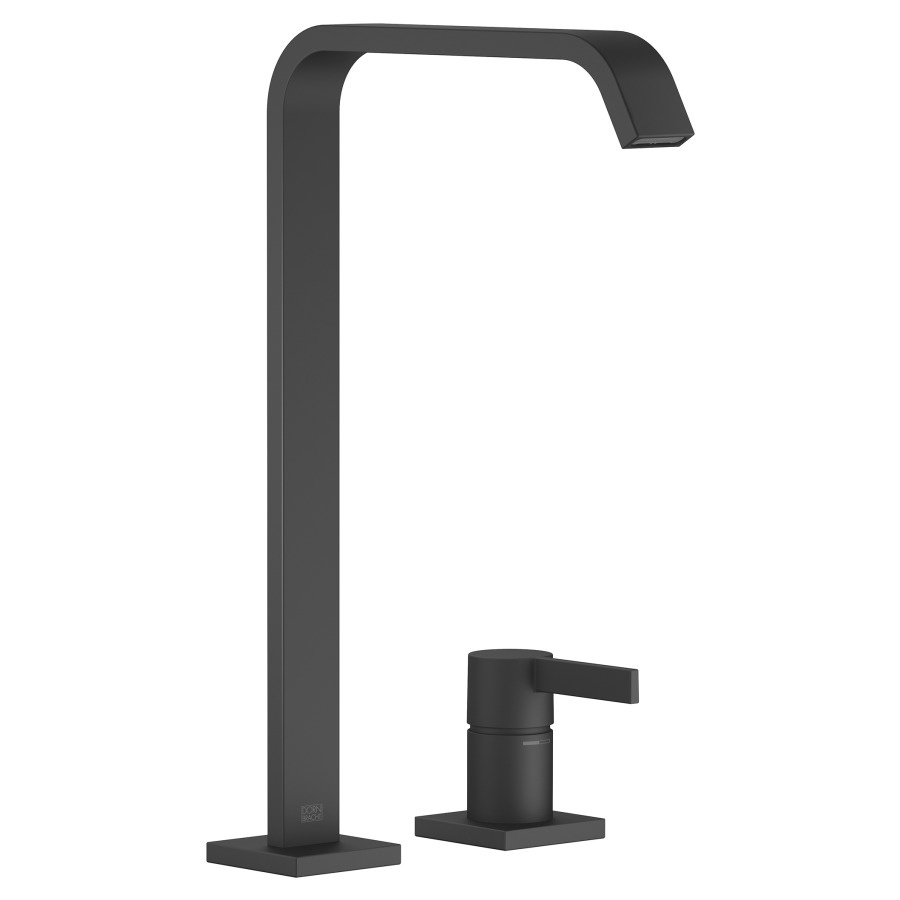 Mélangeur à 2 trous IMO
S 220 mm, goulot fixe
H jusqu'à aérateur 317 mm
rosaces séparées 60 x 60 mm
sans vidage, débit 4,6 l/min.