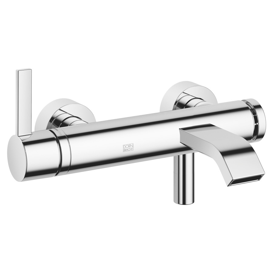 Mélangeur de bain IMO
E 135-165 mm S 190 mm, 1/2"
raccords, inverseur
sans garniture de douche
débit 16,7 l/min.
