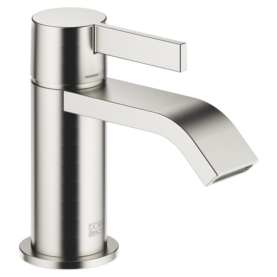 Mélangeur de lavabo IMO
S 105 mm, goulot fixe
H jusqu'à aérateur 66 mm
sans vidage, débit 4,6 l/min.
