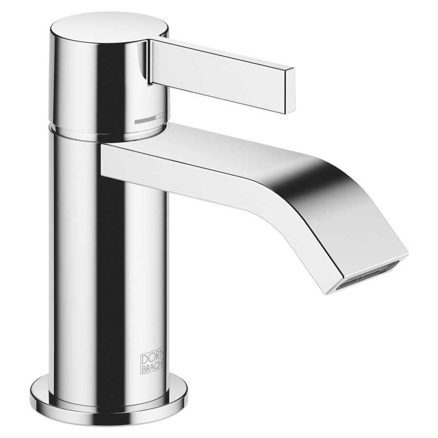 Mélangeur de lavabo IMO
S 105 mm, goulot fixe
H jusqu'à aérateur 66 mm
sans vidage, débit 4,6 l/min.