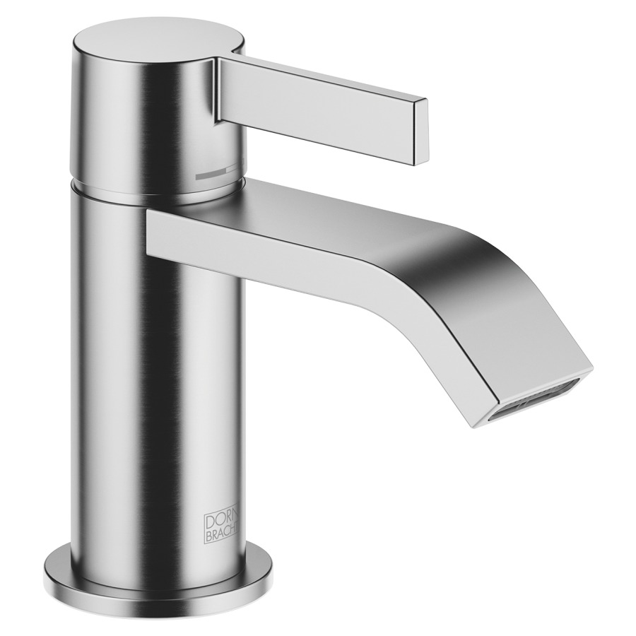 Mélangeur de lavabo IMO
S 105 mm, goulot fixe
H jusqu'à aérateur 66 mm
sans vidage, débit 4,6 l/min.