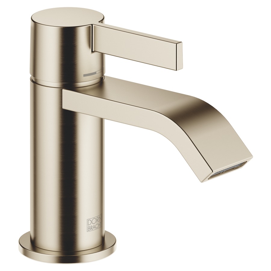 Mélangeur de lavabo IMO
S 105 mm, goulot fixe
H jusqu'à aérateur 66 mm
sans vidage, débit 4,6 l/min.