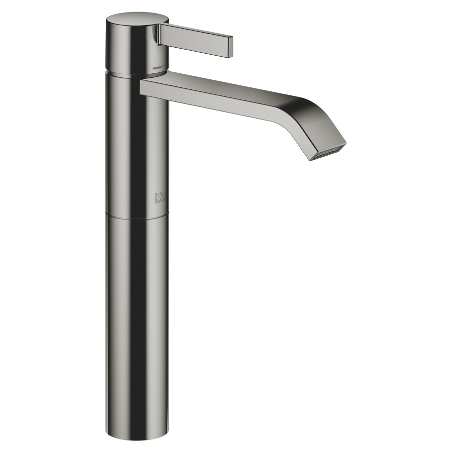 Mélangeur de lavabo IMO
S 170 mm, haute colonne
H jusqu'à aérateur 230 mm
goulot fixe, sans vidage
débit 4,6 l/min.