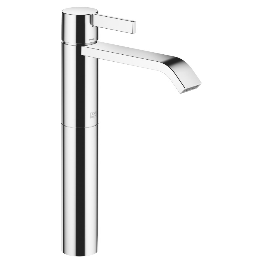 Mélangeur de lavabo IMO
S 170 mm, haute colonne
H jusqu'à aérateur 230 mm
goulot fixe, sans vidage
débit 4,6 l/min.