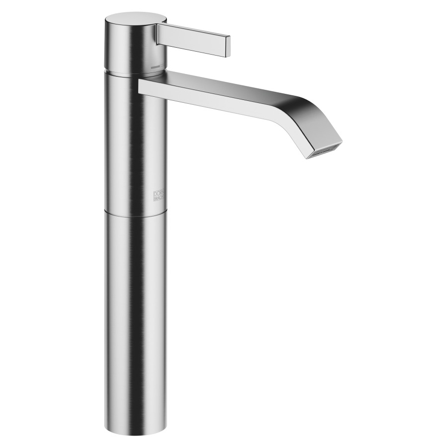 Mélangeur de lavabo IMO
S 170 mm, haute colonne
H jusqu'à aérateur 230 mm
goulot fixe, sans vidage
débit 4,6 l/min.