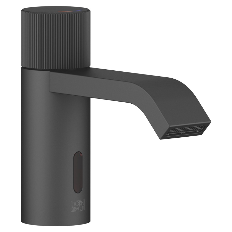 Mélangeur de lavabo IMO
S 130 mm, goulot fixe
régulation de température
détecteur infrarouge
fonctionnement sur secteur
H jusqu'à aérateur 74 mm
sans vidage, débit 5,7 l/min.
