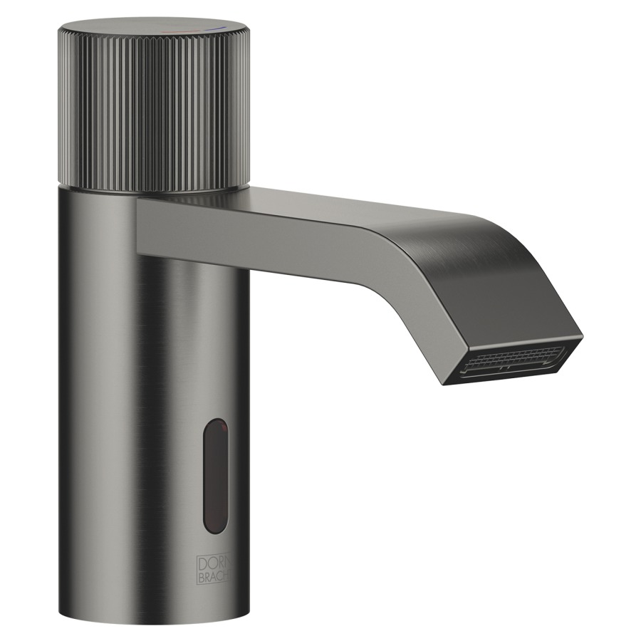 Mélangeur de lavabo IMO
S 130 mm, goulot fixe
régulation de température
détecteur infrarouge
actionnement à pile 1 x CR-P2
H jusqu'à aérateur 74 mm
sans vidage, débit 5,7 l/min.