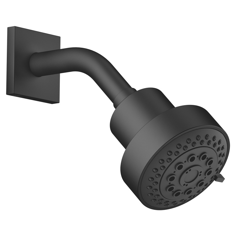 Pomme de douche DORNBRACHT
FlowReduce, 1/2", pivotant
système anticalcaire
réglable normale/soft/massage
rosace 60 x 60 mm
débit 6,8 l/min.
groupe acoustique I