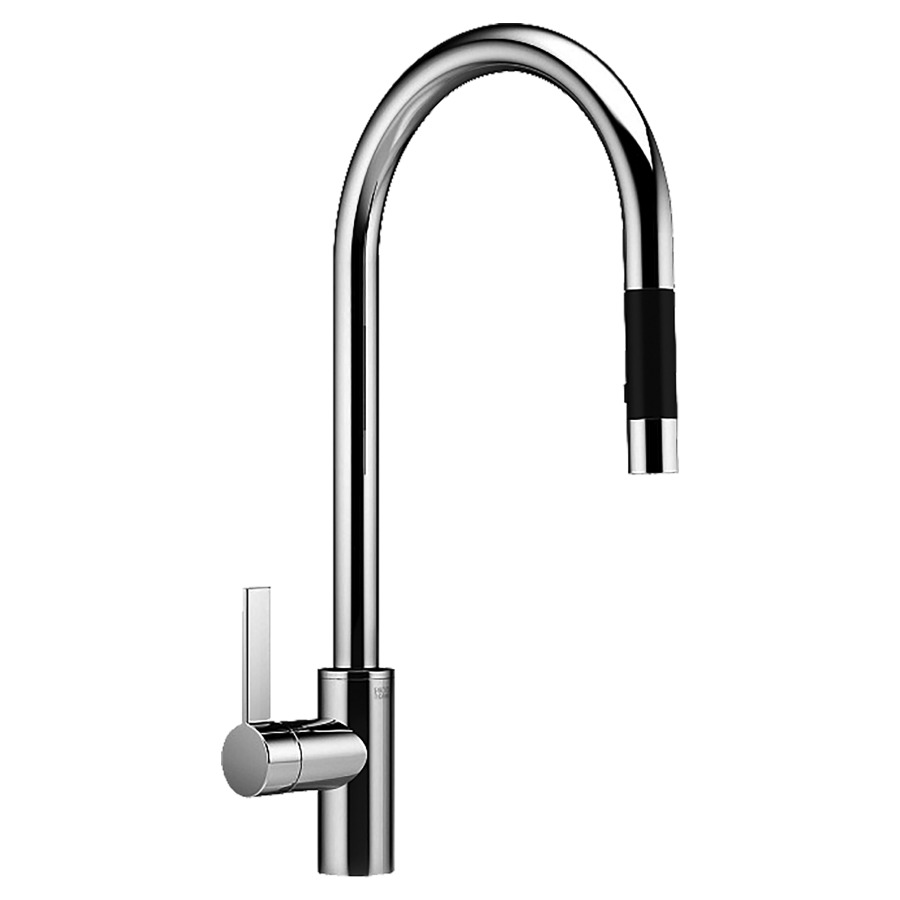 Mélangeur d'évier TARA ULTRA
S 240 mm, goulot orientable
poignée à levier à droite