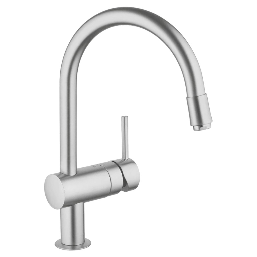 Mélangeur d'évier MINTA
S 209 mm goulot orientable
aérateur extensible
groupe acoustique II