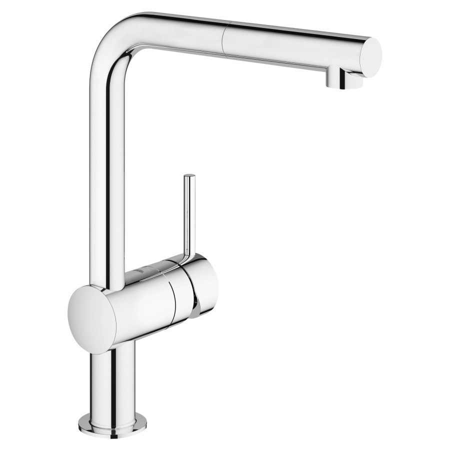 Mélangeur d'évier MINTA
S 217 mm goulot orientable
aérateur extensible