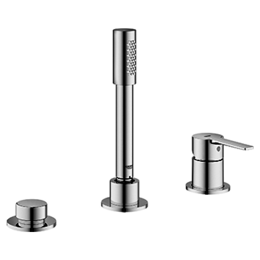 Garnit. de remplissage LINEARE
3 trous, inverseur
douche extensible