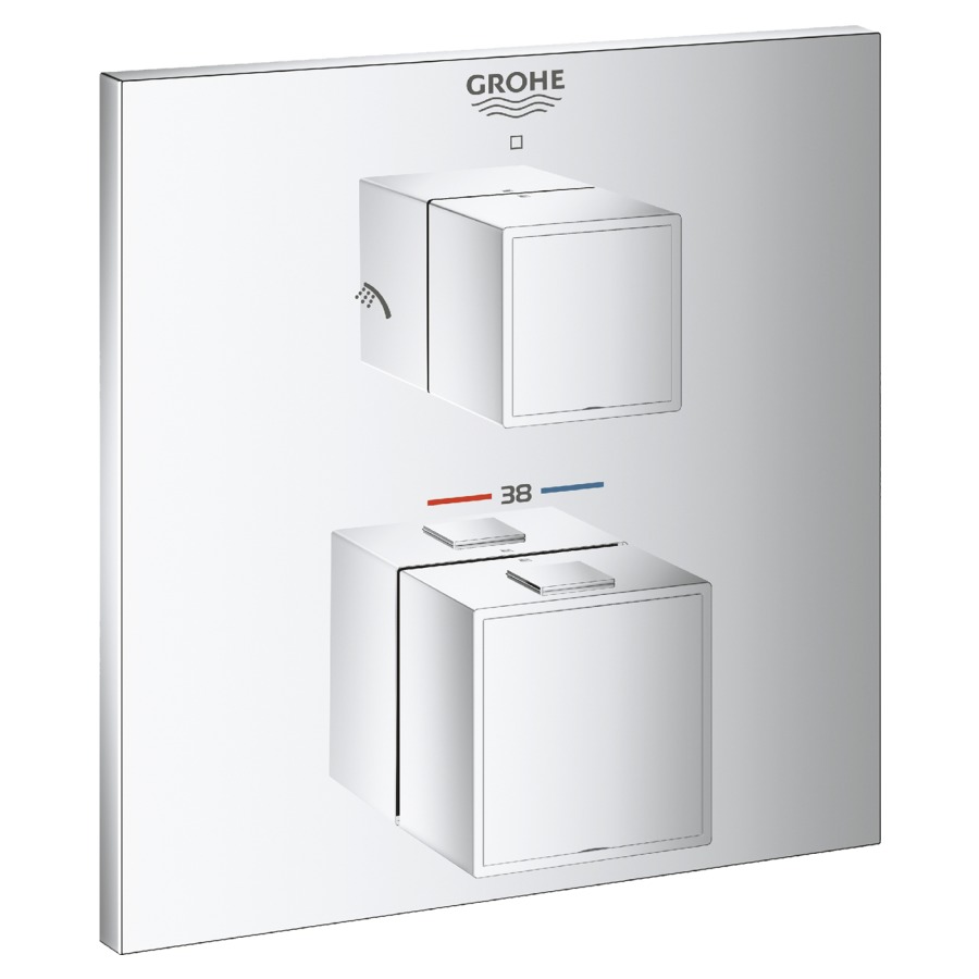 Mélangeur de bain Grohtherm Cube UP