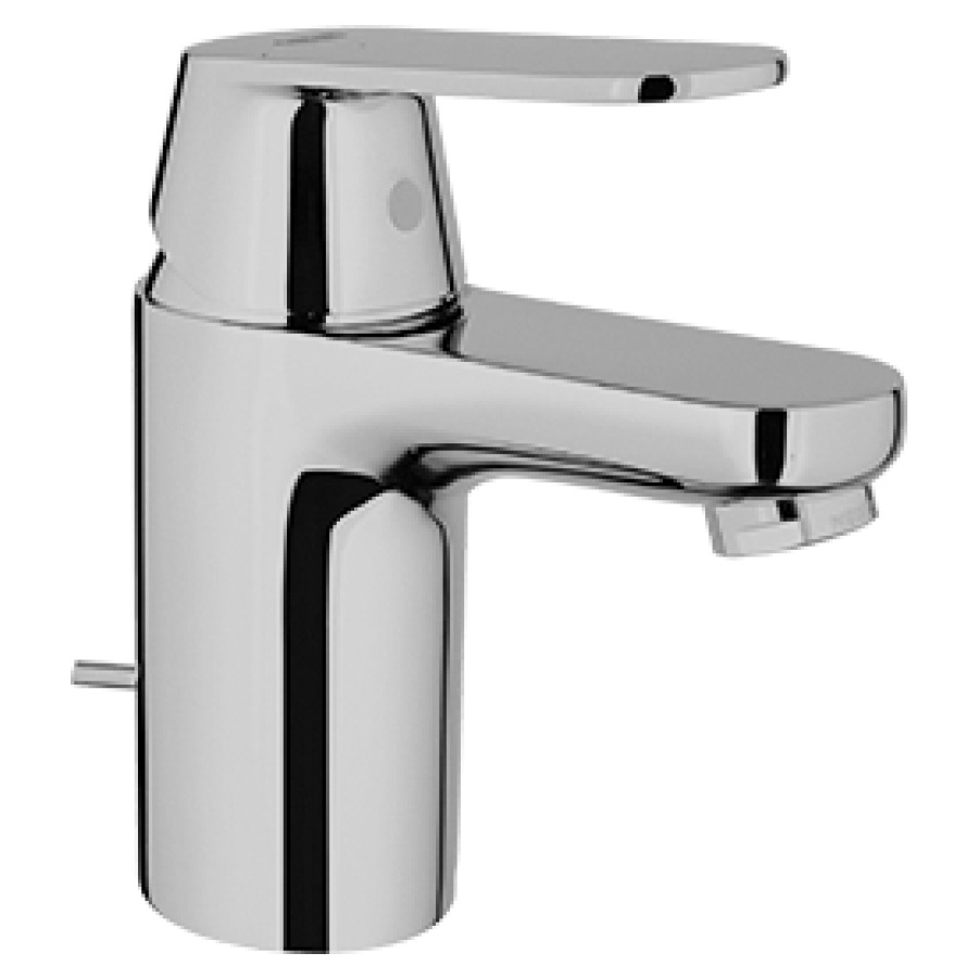 Mélangeur de lavabo EUROSMART
COSMOPOLITAN S-SIZE, S 92 mm
goulot fixe, fonction
d'économie d'énergie, vidage
excentrique, Eco-Joy 5,7 l/min
