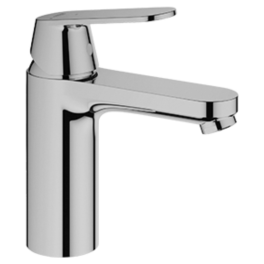 Mélangeur de lavabo EUROSMART
COSMOPOLITAN M-SIZE, S 122 mm
goulot fixe, fonction
d'économie d'énergie, sans
vidage, Eco-Joy 5,7 l/min